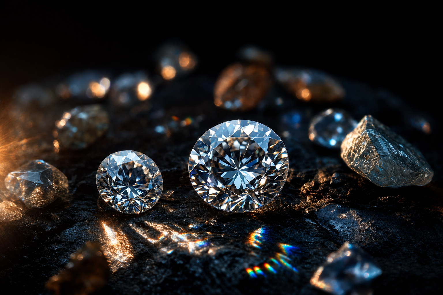 GIA certified diamonds