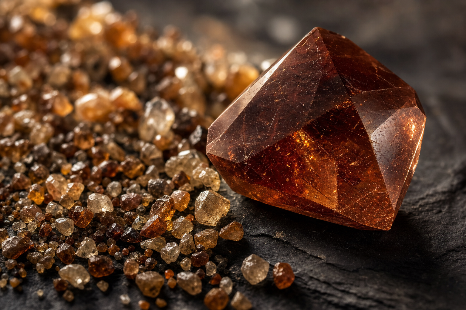 Zircon mineral specimen